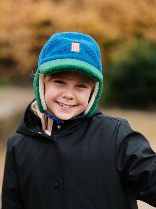 Casquette polaire doublée avec protège-oreilles pour enfant