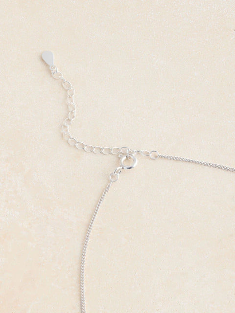 Collier fin avec pendentifs cœurs pour enfant