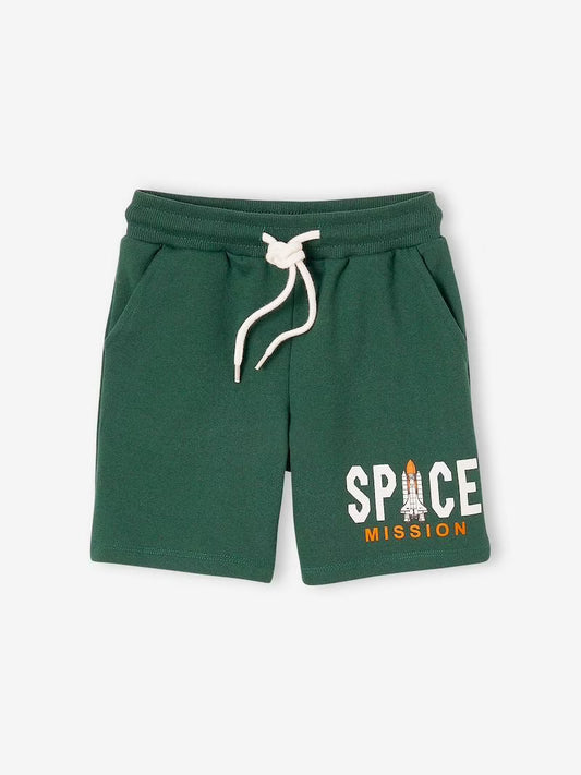 Ensemble sweat-shirt et short pour enfant - couleur vert pin