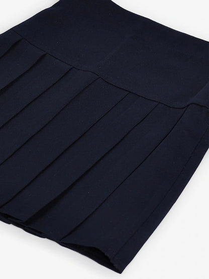Jupe noire à volant asymétrique pour fille - Lot de 2 (3-16 ans)