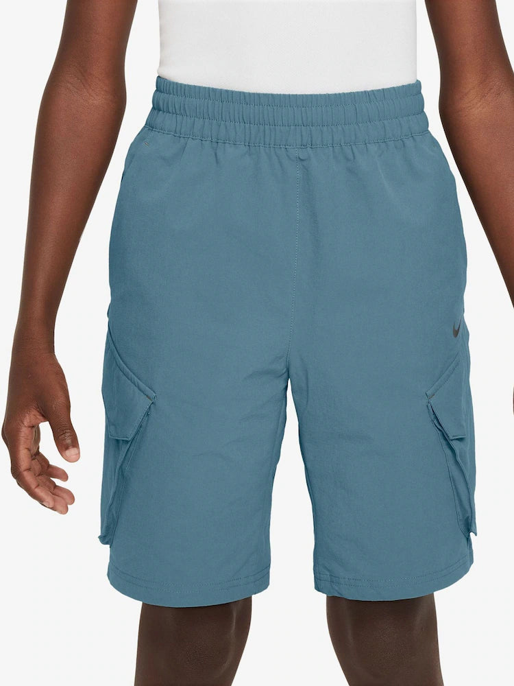 Short cargo bleu pour garçon