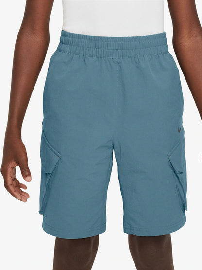 Short cargo bleu pour garçon