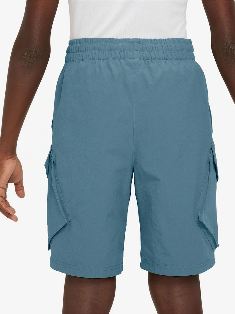 Short cargo bleu pour garçon
