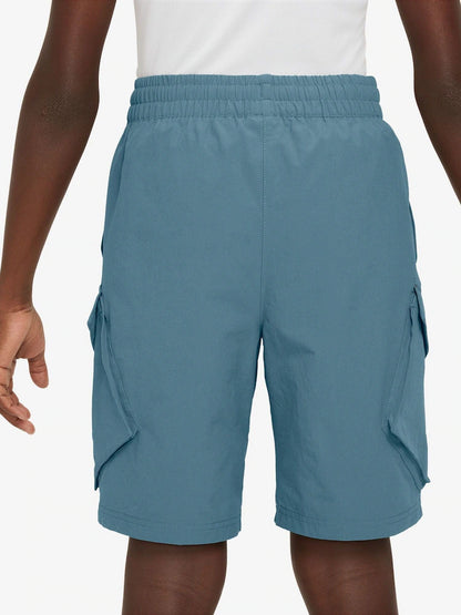Short cargo bleu pour garçon