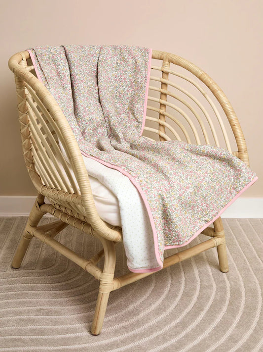 Plaid doux effet bouclette beige
