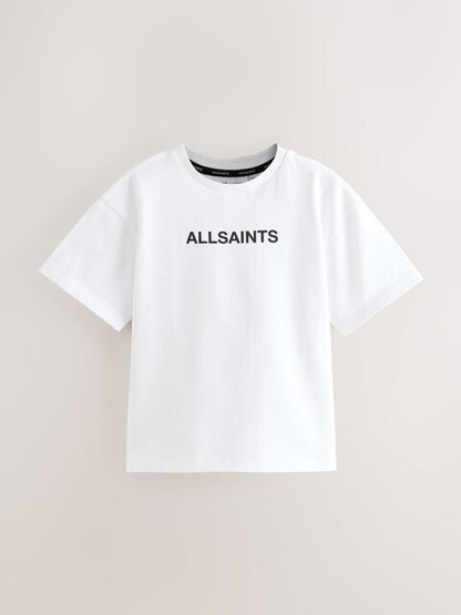 Chemise noire à manches longues imprimée pour garçon