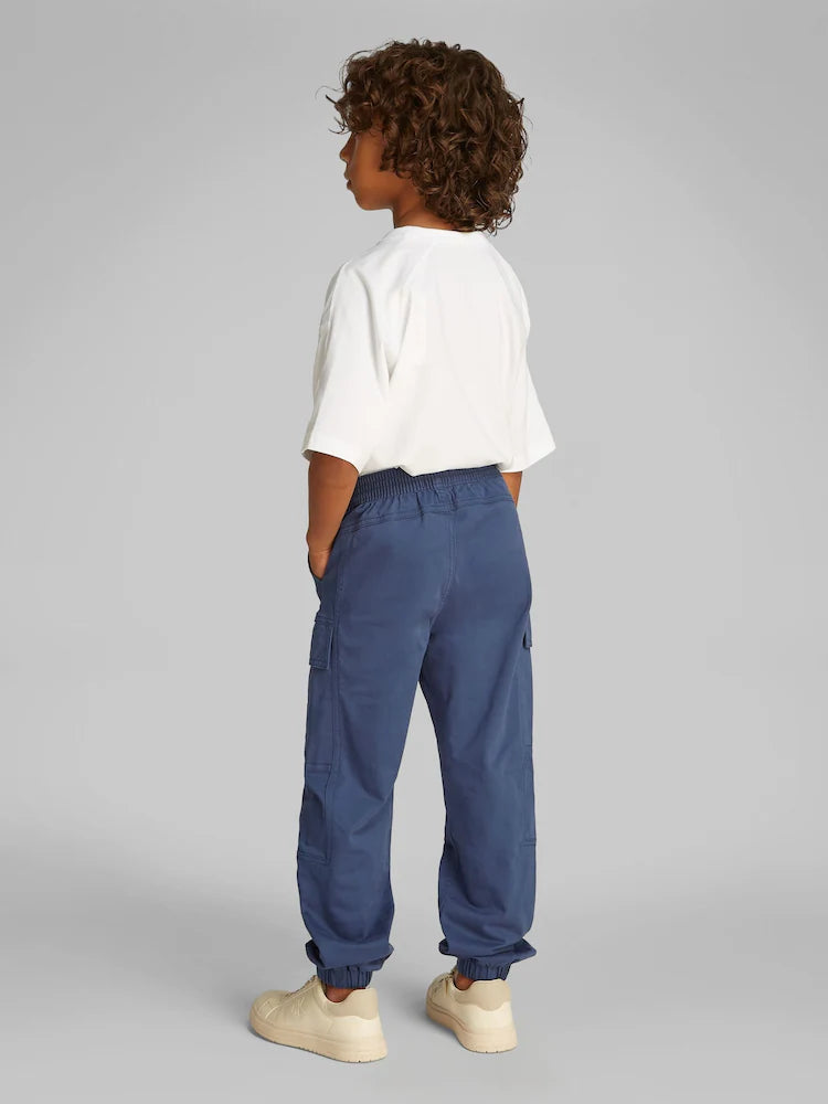 Pantalon cargo bleu marine pour garçon