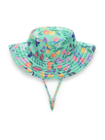 Chapeau tropical réversible pour enfant