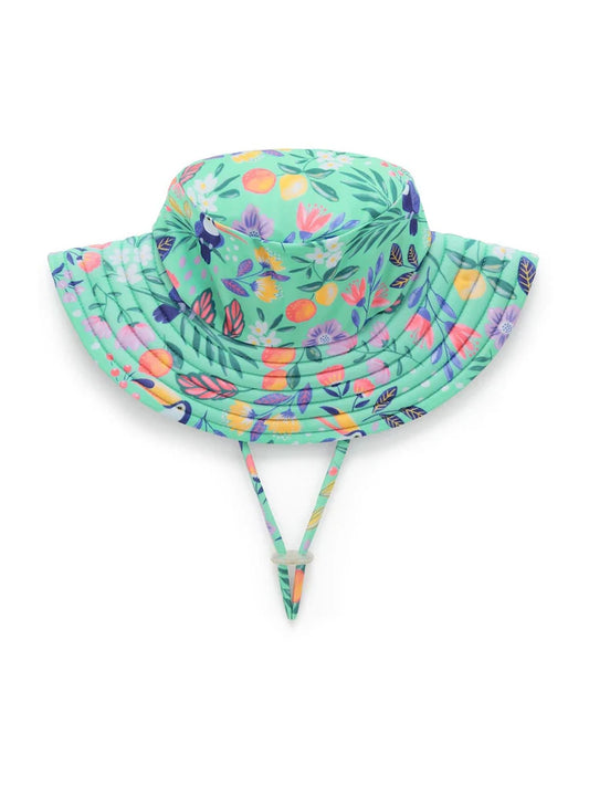 Chapeau tropical réversible pour enfant