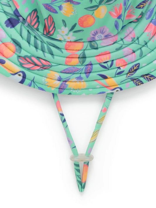 Chapeau tropical réversible pour enfant