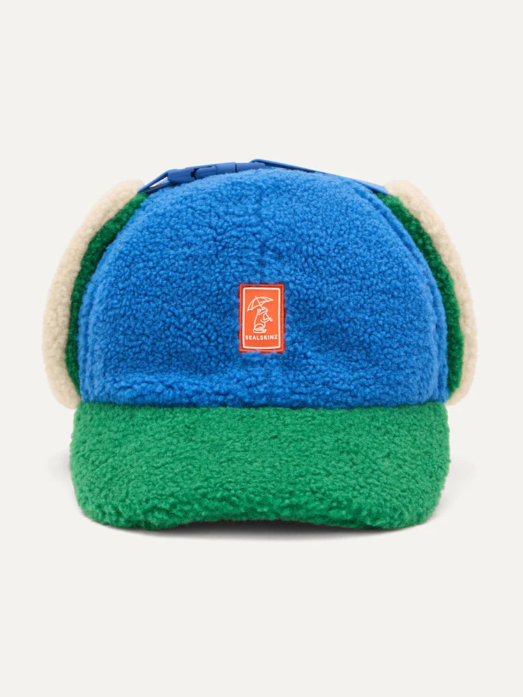 Casquette polaire doublée avec protège-oreilles pour enfant