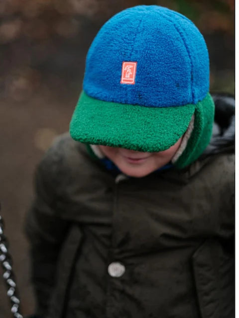 Casquette polaire doublée avec protège-oreilles pour enfant