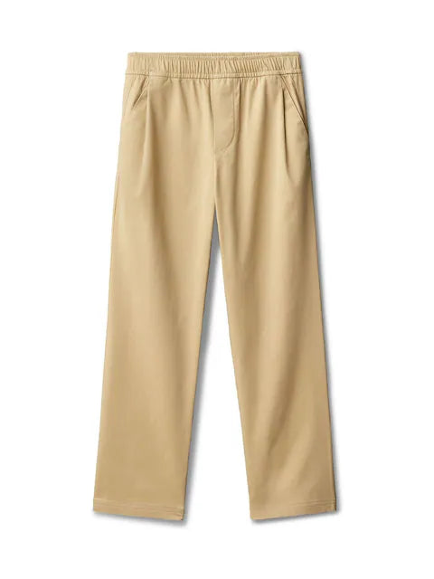 Pantalon droit beige confortable pour garçon