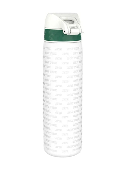 Gourde isotherme avec paille intégrée légère et facile à transporter
