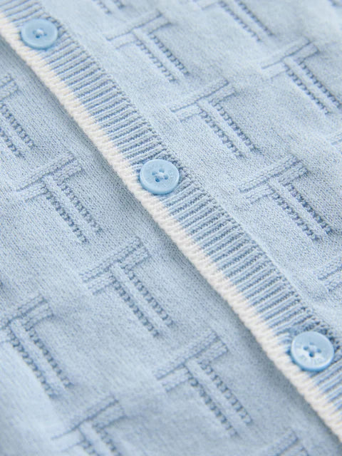 Combinaison bleue en maille Baker by Ted Baker