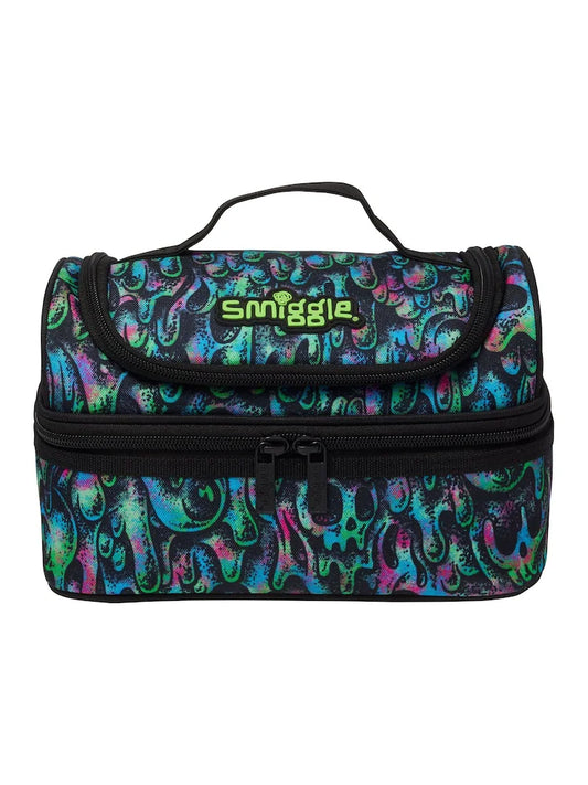 Boîte à lunch noire - Smiggle Surreal à deux étages