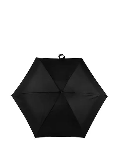 Parapluie pliable noir ultra-résistant – Compact et coupe-vent