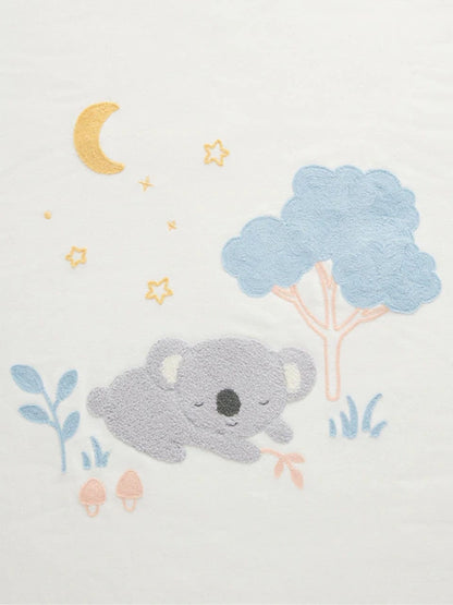 Couverture bébé nuage et lune – Douceur et tendresse