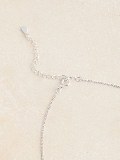 Collier fin avec pendentifs cœurs pour enfant