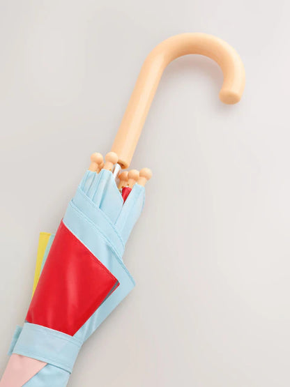 Parapluie enfant arc-en-ciel et animaux – 100 % polyester