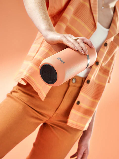 Thermos isotherme avec tasse intégrée – Beige