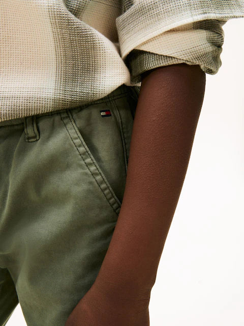 Pantalon cargo vert kaki pour garçon