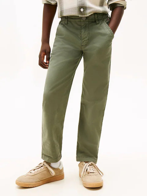 Pantalon cargo vert kaki pour garçon