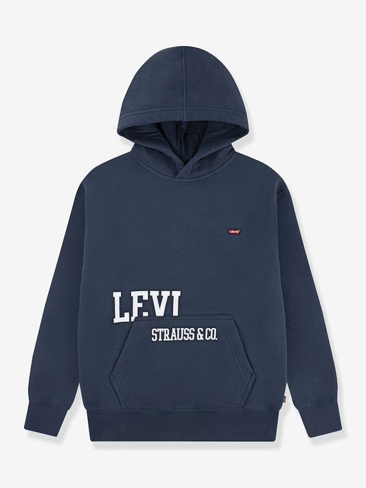 Sweat à capuche - couleur bleu marine avec poche kangourou